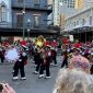 The Mustang Band from Clifton, NJ marching in the Krewe of Rex Parade