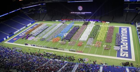 2025 Bands of America Grand National Championship Finals Awards Full Retreat