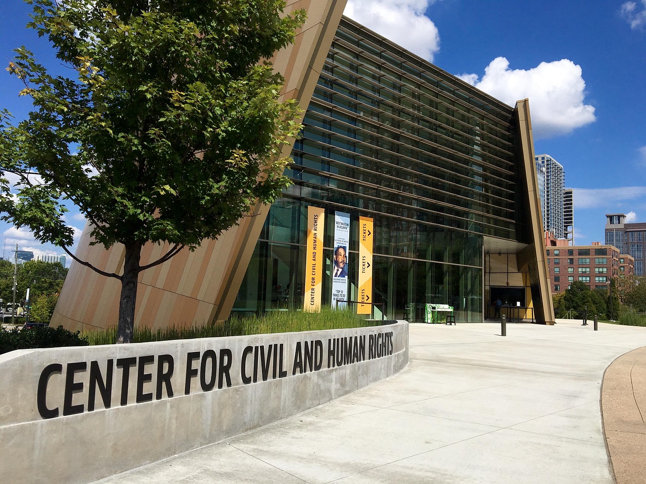 Photo of the outside of the Center for Civil and Human Rights