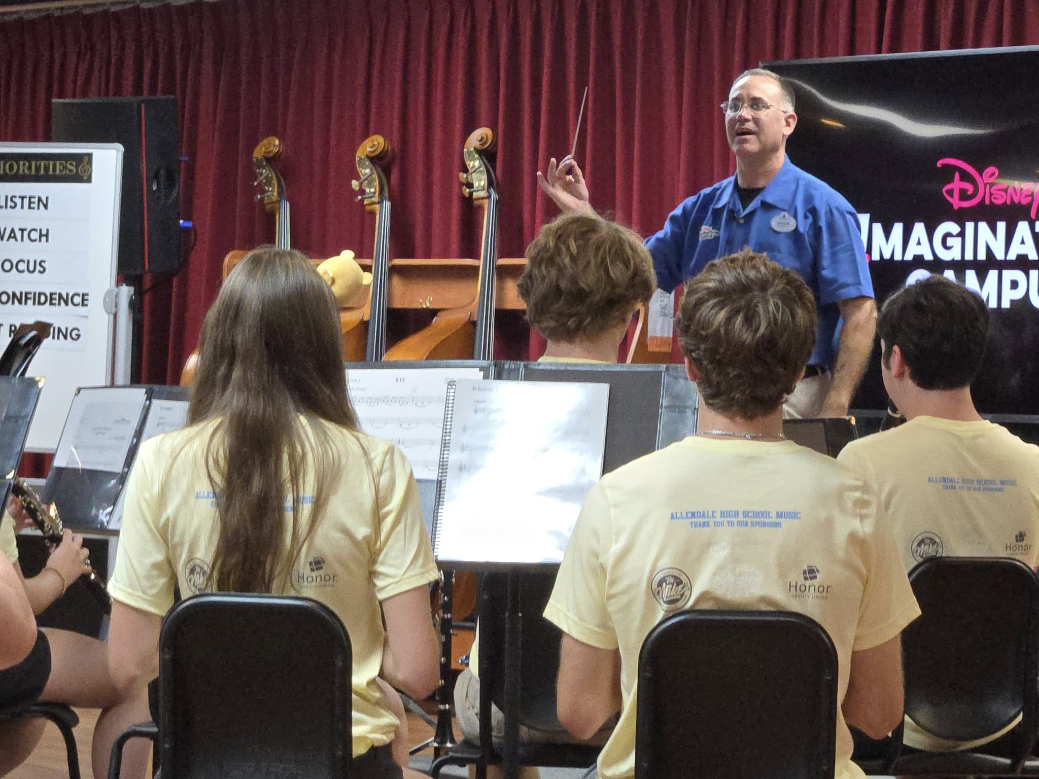 Allendale HS music workshop at disney world 