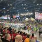 Competition floor of FIRST Robotics competition