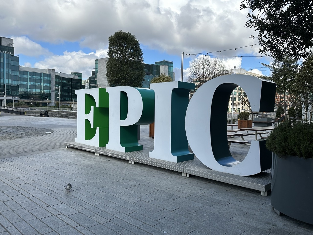 Epic immigration museum sign