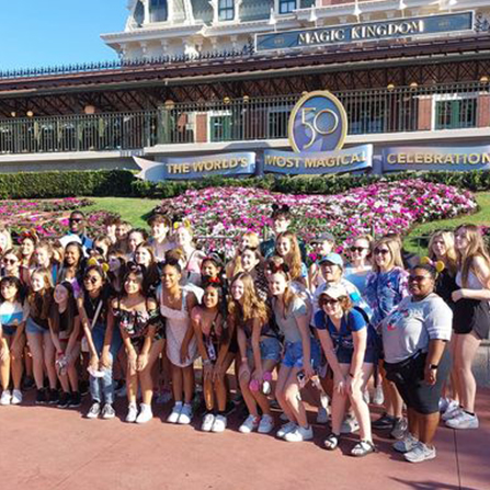 Past Educational Trips with Bennett Travel to DisneyWorld