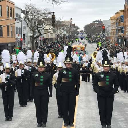 Boston St. Patrick's Day Parade Marching Band Tours