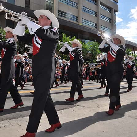 Calgary Stampede Parade Marching Band Tours